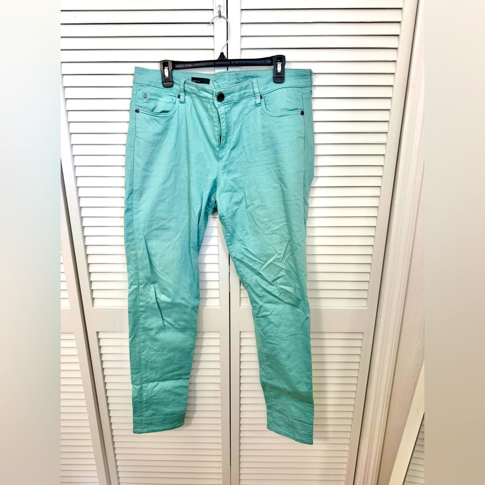 KUT from the Kloth Aqua Diana Skinny Jeans Size 16